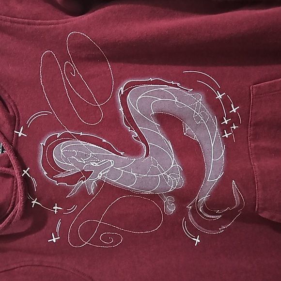 Studio Ghibli Her Universe Haku Hoodie - Picture 2 of 5